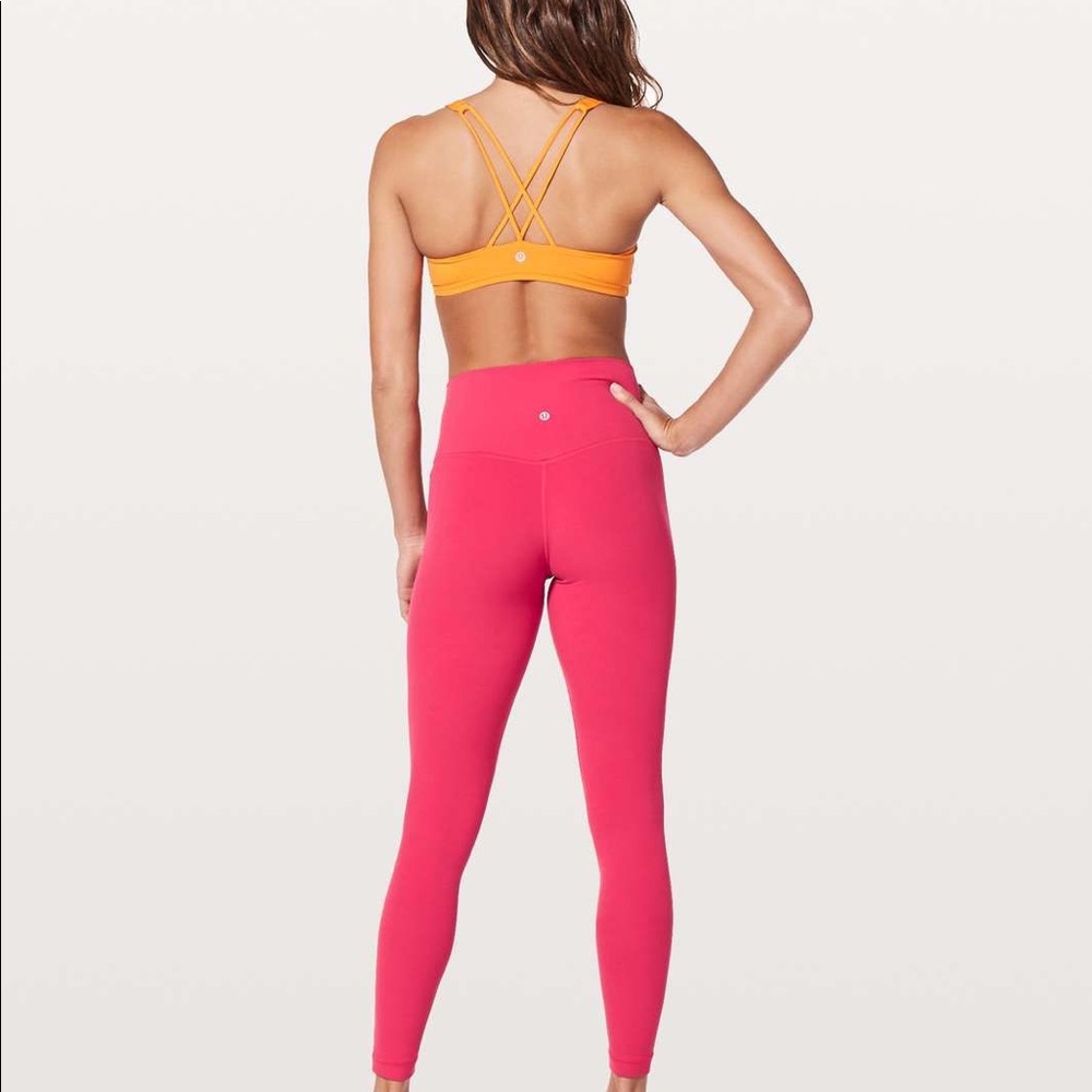 Lululemon Align Pant 28” Fuchsia Pink size 2